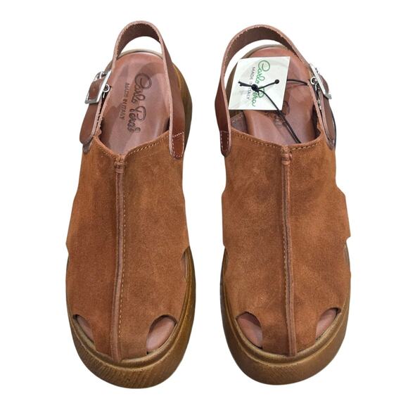 Carlo Pera Women's Clogs Sandals Size 39 Comfort Suede Made in Italy - NEW - Picture 3 of 11